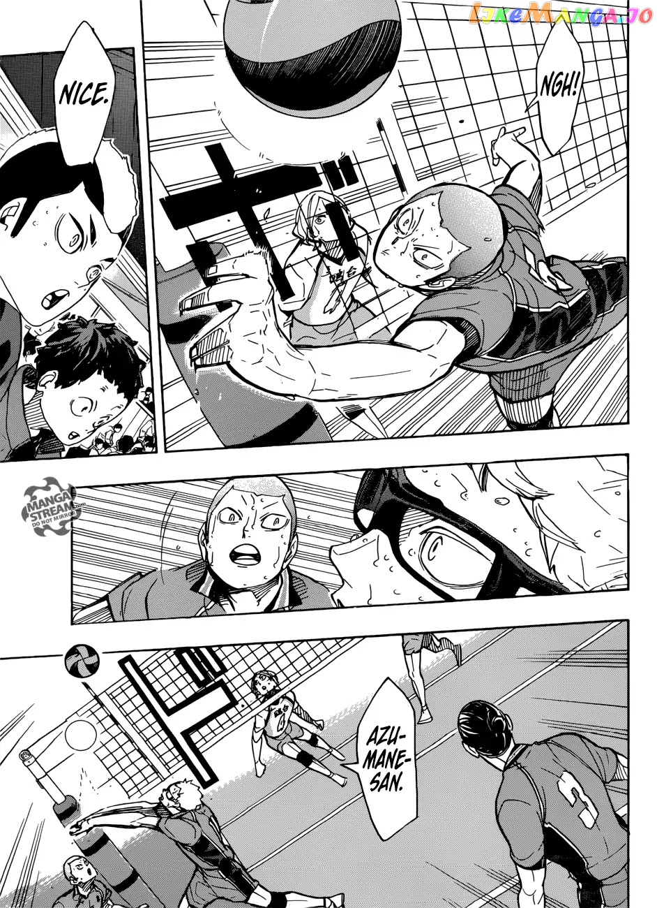 Haikyuu!!, Chapter 350 image 16